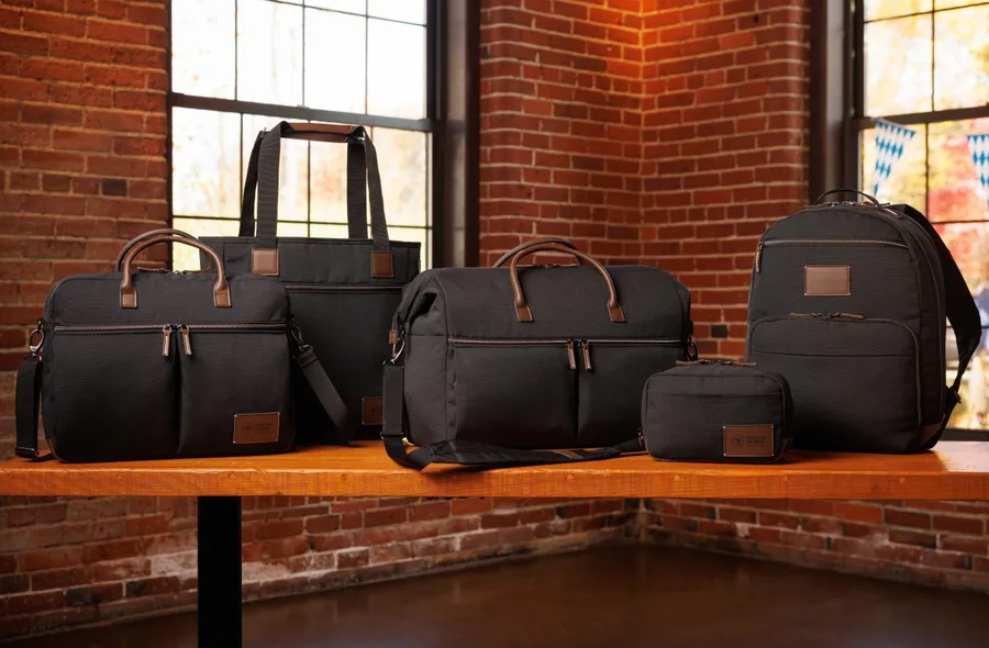A curated collection of branded bags in different styles — an example of the small menu of gift options recipients choose from.